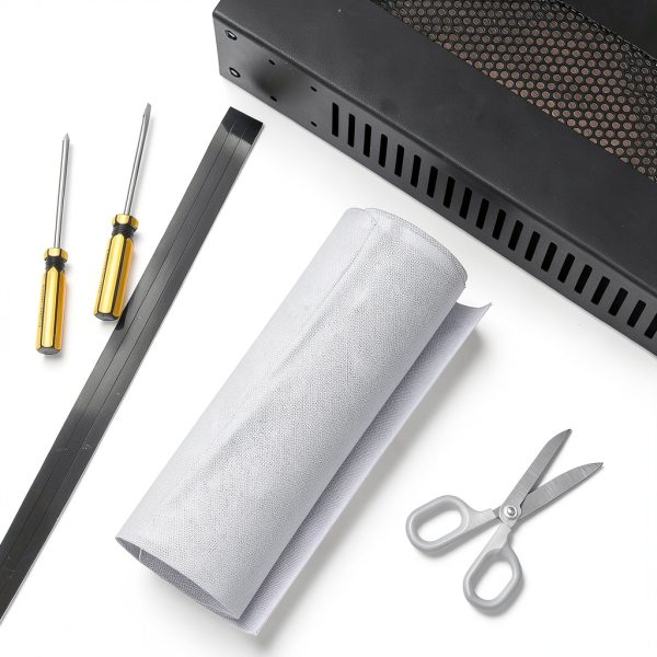PC Dust Filter Woanger 1000x300mm Mesh Cover with Magnetic Stickers-6