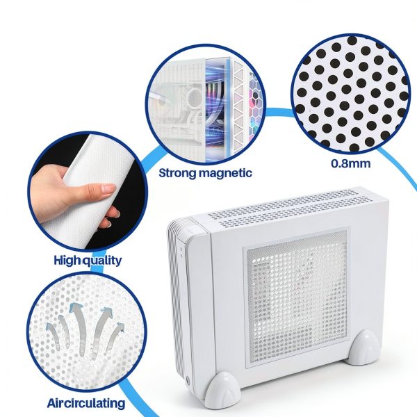 PC Dust Filter Woanger 1000x300mm Mesh Cover with Magnetic Stickers-2