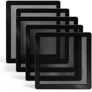 120mm 140mm PC Fan Dust Filter Magnetic Frame Zhaoyao Grills Pack-0