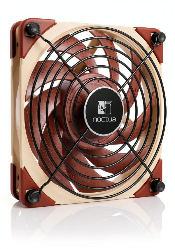 Noctua NA-FG1-12 Sx2 120mm Fan Grills Matte Black Set of 2-1