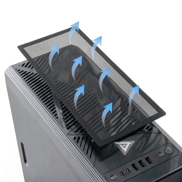 360mm x 120mm PC Case Dust Mesh Filter 2 Pack Magnetic PVC YSSHUI-3